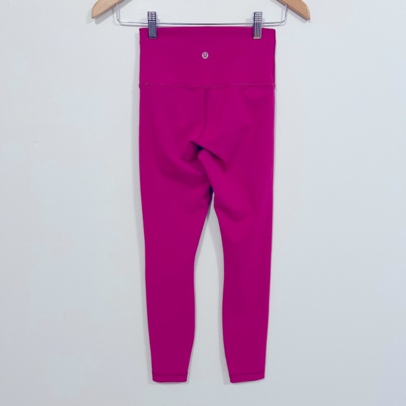 Lululemon Wunder Train High-Rise Tight 25" Ripened Raspberry 4 - Picture 11 of 16
